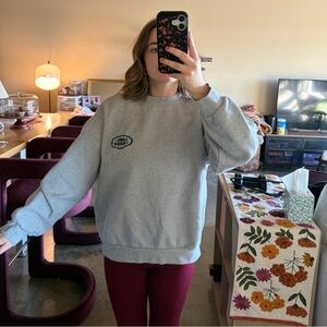 PacSun Heather Gray Sweatshirt